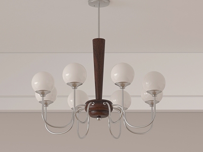 French chandelier 3d model