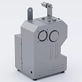 Advanced Industrial Equipment With Mechanical Structure Control Panel Metal Components And Functional Design