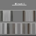 Minotli Curtains Various Stripe Designs In Neutral Tones For Home Decor Showcase