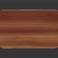 Sleek Modern Wooden Table With Pink Grain Top And White Pedestal Base For Home