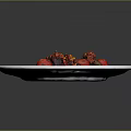 Grilled Flatbread With Grilled Meat Cherry Tomatoes Yogurt Sauce And Green Herbs On White Plate