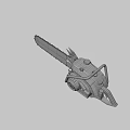 Doom eternal chainsaw 3d model