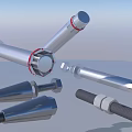 Various Metal Hardware Tools Including Bolts Screws And Fasteners For Construction