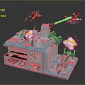 Star Wars Sci-Fighter Tower Modern Tower Defense 3d model