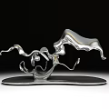 1. High mountains and flowing water 2. Elegant lines 3. Smart form 4. Natural philosophy 5. Abstract art 3d model