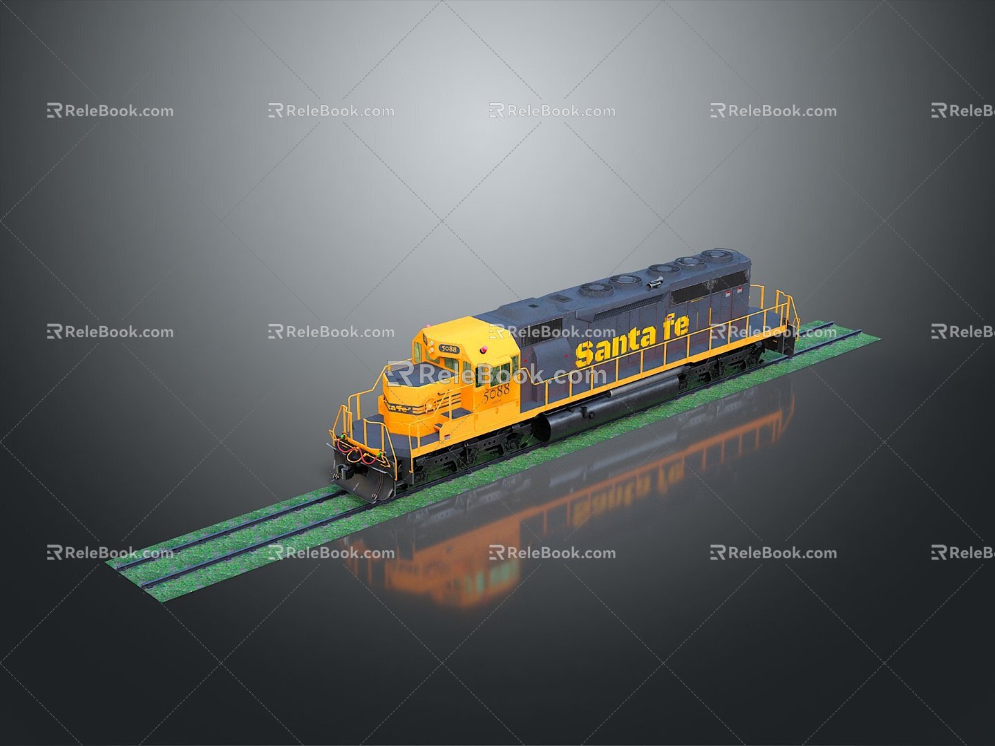 vintage train steam train train carriage locomotive head steam car carriage train vehicle 3d model