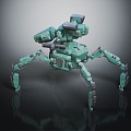 Modern Robots 3d model