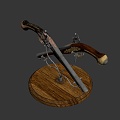 flintlock 3d model