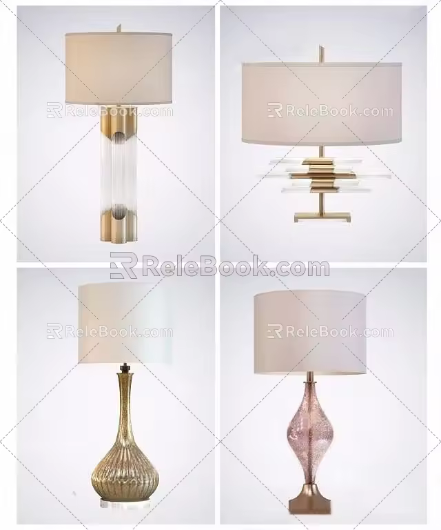 Table lamp 3d model