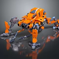 Modern Robot Machine Dinosaur Mechanical Dinosaur Mechanical Monster Machine Monster Cartoon Monster Machine Dinosaur Monster 3d model