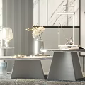Coffee table side table 3d model