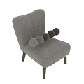 Stylish Beige Accent Chair With Vertical Tufted Backrest Wooden Legs And Multiple Color Options