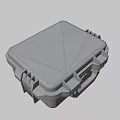 High Quality Green Durable Weapon Storage Case With Secure Locking System 3d model