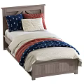 Nordic Single Bed 3d model
