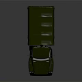 Green Military Truck With Canvas Covered Cargo Bed Sturdy Wheels And Exterior View