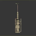 signal tower science fiction signal tower science fiction communication tower communication tower science fiction equipment science fiction facilities science fiction architecture 3d model
