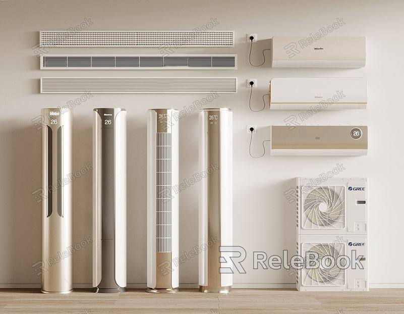 modern air conditioning model