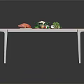 Fresh Various Vegetables on Wooden Cutting Board with Sweet Potatoes Cauliflower Broccoli Mushrooms and Knife