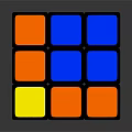 Colorful Rubik's Cube With Multiple Colored Squares And Shiny Surface
