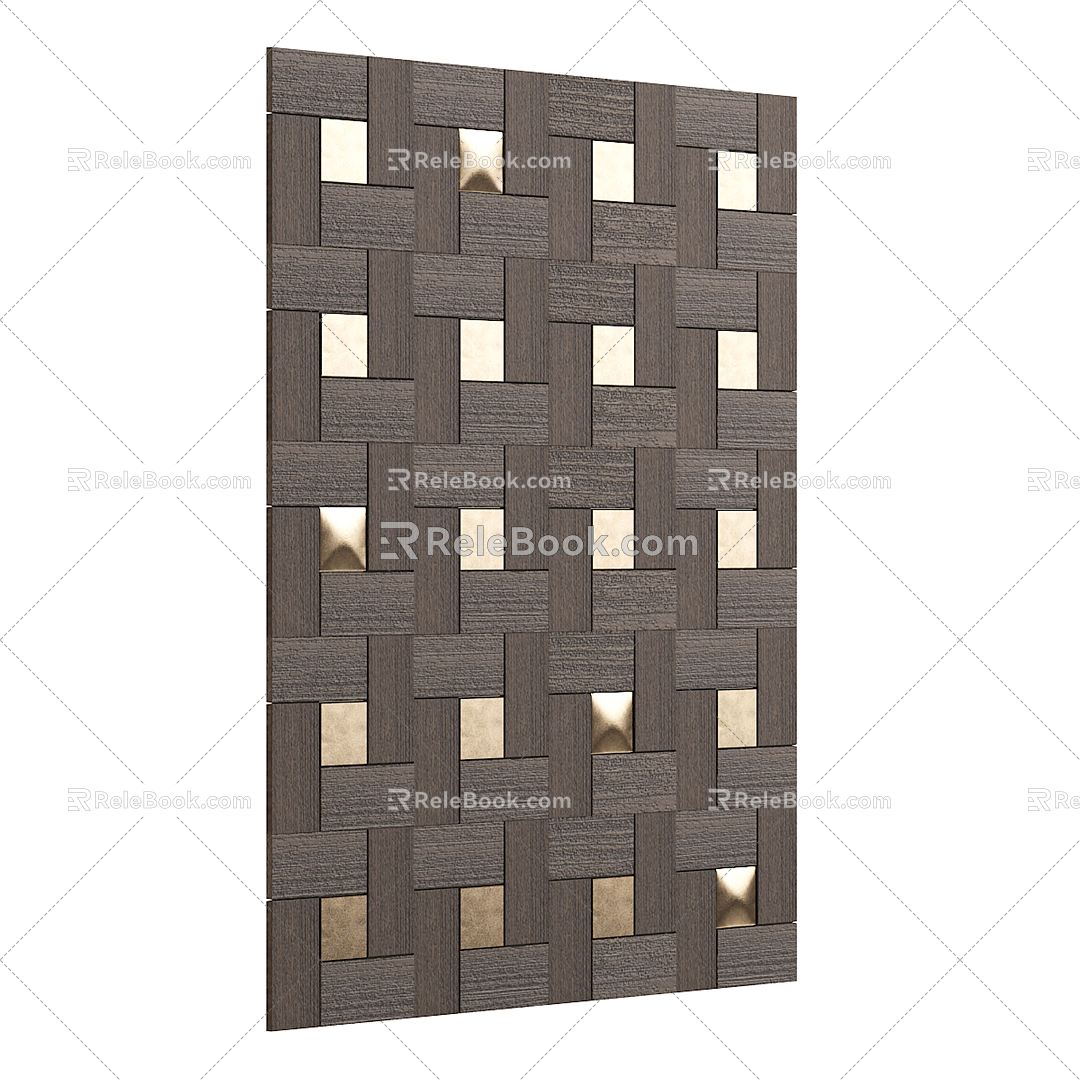 Modern wall decoration 3d model