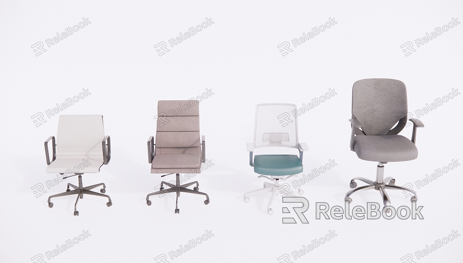 Modern office chair worker chair combination model