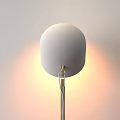 Modern Lighting Combination With Wooden Floor Lamp Bell Shaped Pendant And Warm Light