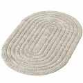 Square Rug with Multiple Colors Soft Plush Textured Pattern for Living Room Bedroom
