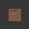 Modern Carton Paper Shell Box Printing Paper 3d model