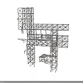 Heavy Duty Metal Truss System Construction Equipment For Stage Event Setup