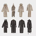 Soft Cozy Bath Robes In Various Styles And Neutral Colors For Loungewear