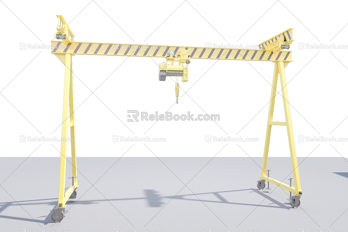 Gantry crane 3d model