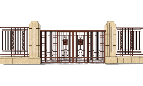 Gate 3d model