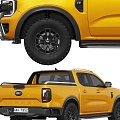 Ford Pickup Car Car Car Car Car Luxury Car Pickup Truck Old Car Motor Vehicle Vehicle Tire Ford 3d model