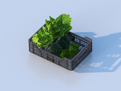 Vegetable basket 3d model