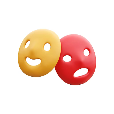 Modern Mask Mask Face Cookie Cartoon Mask 3d model Modern Mask Mask Face Cookie Cartoon Mask 3d model