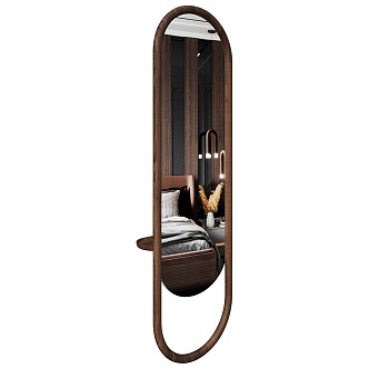 Porada decorative mirror 3d model