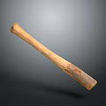 Natural Aged Wooden Stick With Rustic Texture And Handcrafted Design
