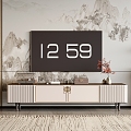 New Chinese TV Cabinet 3d model