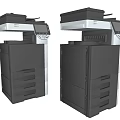 Modern Printer Copier 3d model