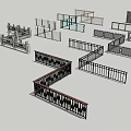 Various Outdoor Fence Designs With Wooden Lattice Metal Railings And Glass Panels