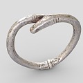 Modern Ring Bracelet 3d model