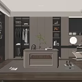 Modern Light Luxury Entryway Cabinet And Side Cabinet With Spacious Storage And Soft Warm Lighting
