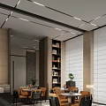 Sales Office Negotiation Area Reception Rest Area 3d model