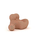 Modern Lazy Sofa Leisure Chair 3d model