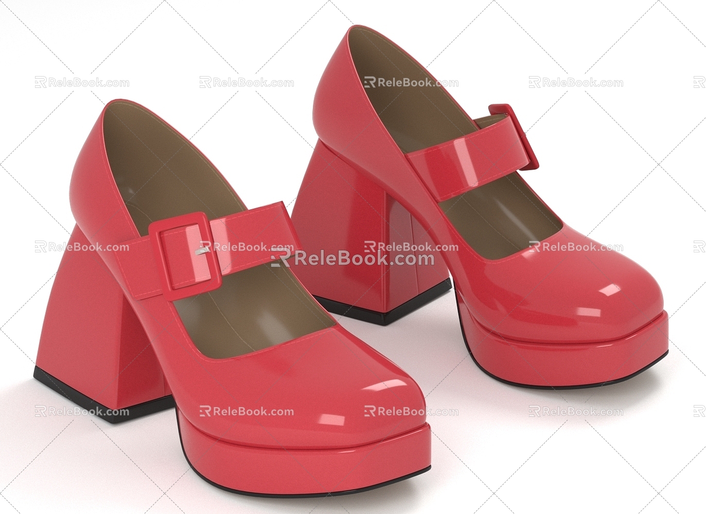 Mary Jane Shoes High Heels Women Shoes Shoes model