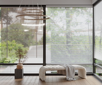 Modern venetian blinds 3d model