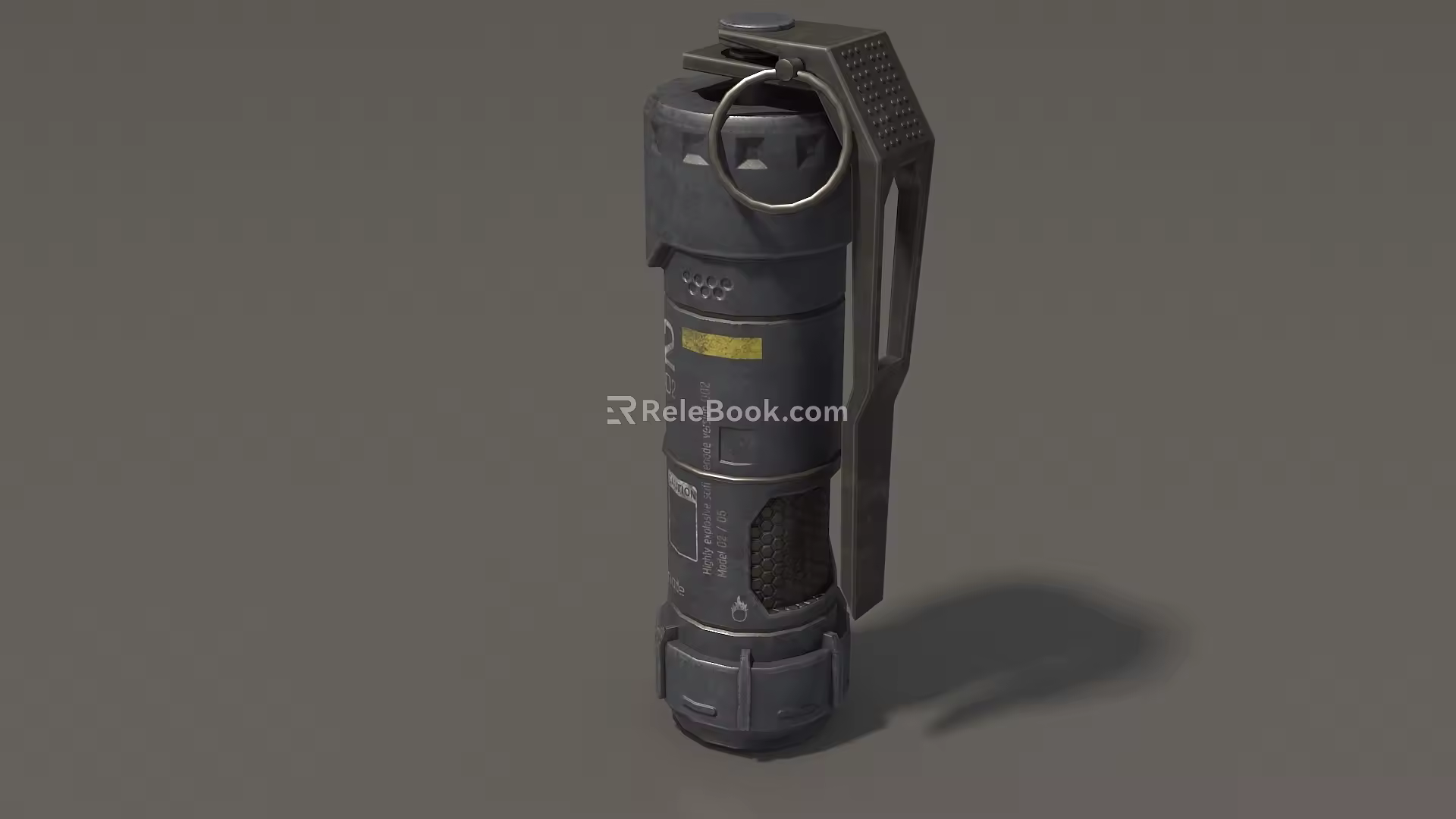 Grenade Sci-fi Grenade Smoke Bomb Flash Bomb High Explosive Bomb Tear Bomb Grenade Simple Mold Grenade Low Mold Low Face Grenade Game Grenade 3d model