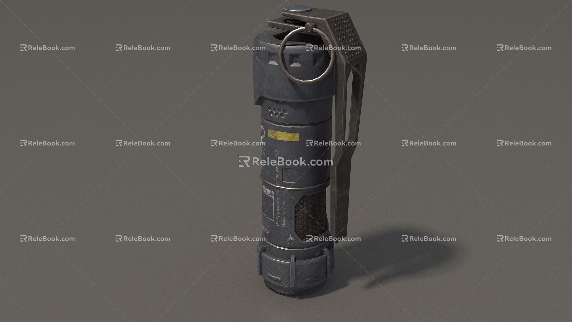 Grenade Grenade Sci-fi Grenade Smoke Bomb Flash Bomb High Explosive Bomb Tear Bomb Grenade Simple Mold Grenade Low Mold Low Face Grenade Game Grenade 3d model