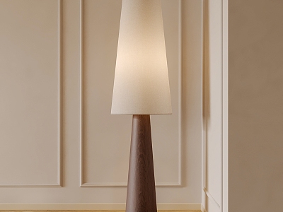 Middle Ancient Floor Lamp Round Floor Lamp model