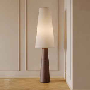Middle Ancient Floor Lamp Round Floor Lamp 3d model
